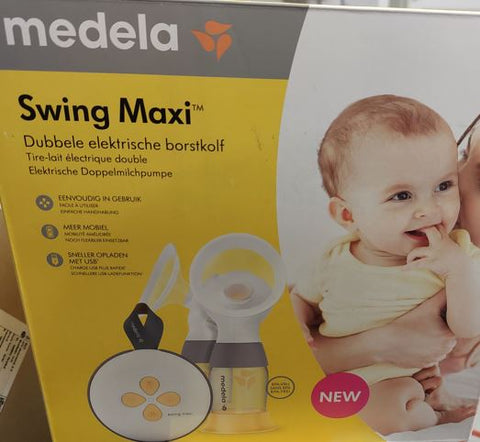 Medela Swing Maxi flex borstkolf met accu beschadigde doos