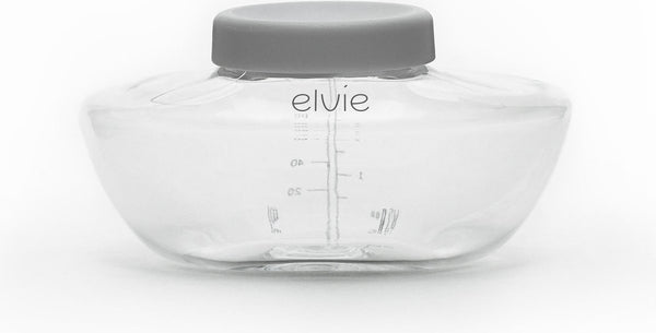 Elvie Pump Moedermelkflesjes Bewaarflesjes - 150ml - 3 Flessen & 3 Deksels