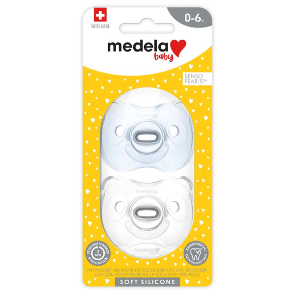 Medela baby silicone 0-6 duo Blue