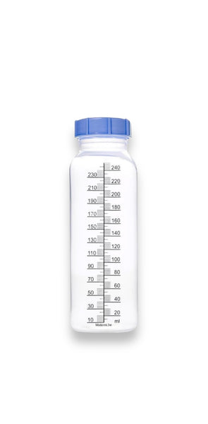 Materni (Home) herbruikbare moedermelk bewaarflesjes inclusief dop t.b.v. borstvoeding.  (50, 80, 120 of 240 ml) - 10 stuks