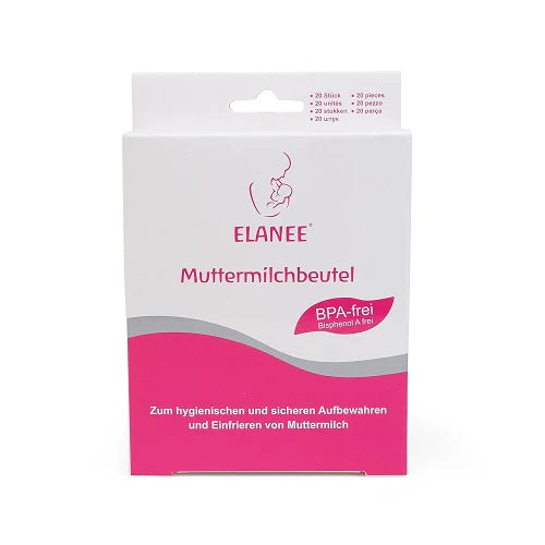 Elanee Moedermelk bewaarzakjes 180 ml -  20 stuks