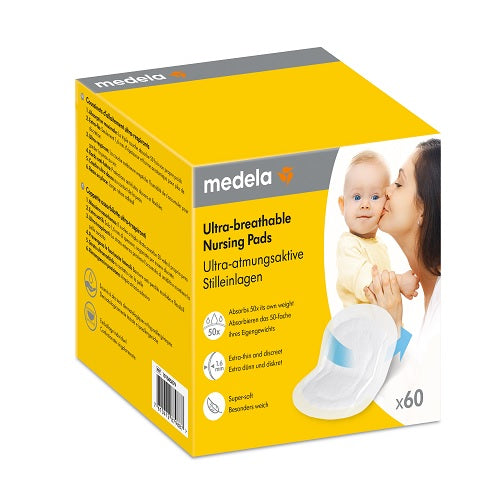 Medela Ultra-ademende Zoogkompressen | 60 stuks