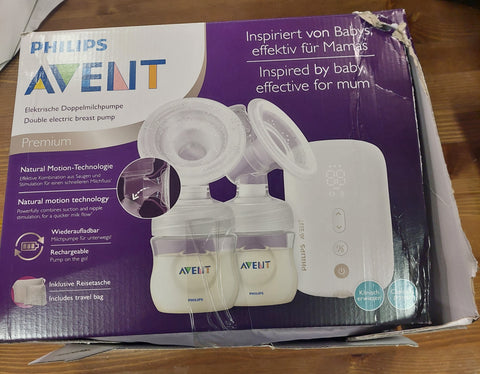 Avent dubbel borstkolf mist 1 speen speciale prijs Demo