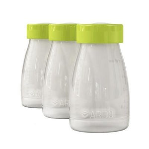 Ardo moedermelk bewaarflesjes 3 stuks - zonder omdoos
