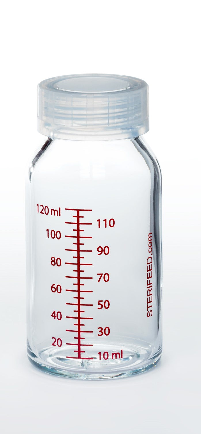 Sterifeed Moedermelk Bewaarflessen (120 of 240 ml) - glas