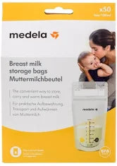Medela Moedermelk Bewaarzakjes 180 ml - 25 of 50 stuks